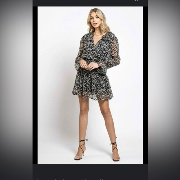 Bishop + Young Marmont Boho Dress - Burnout Color NWT - Picture 1 of 4